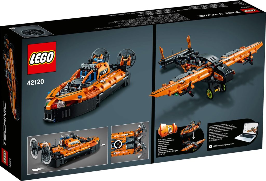 LEGO Technic 42120 Rescue hovercraft