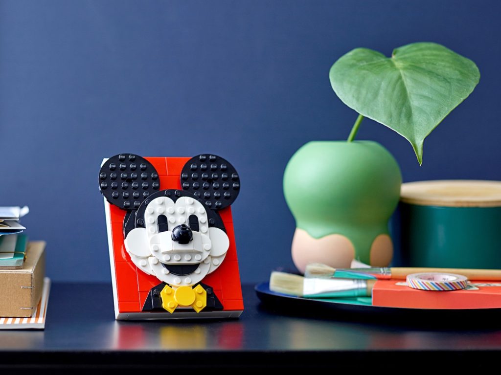 LEGO Brick Skectches Micky & Minnie Mouse