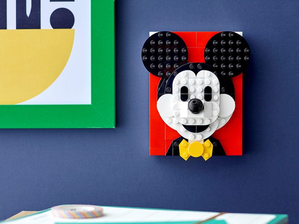 LEGO Brick Skectches Micky & Minnie Mouse