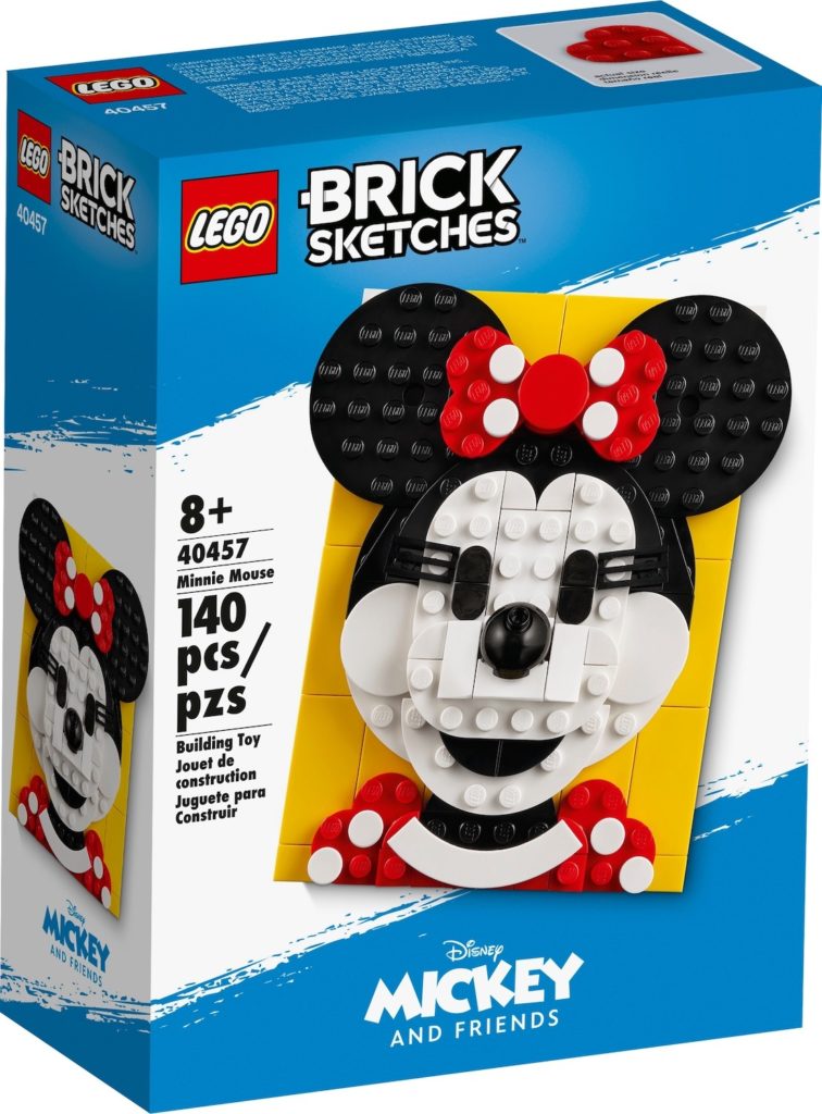 LEGO Brick Skectches Micky & Minnie Mouse