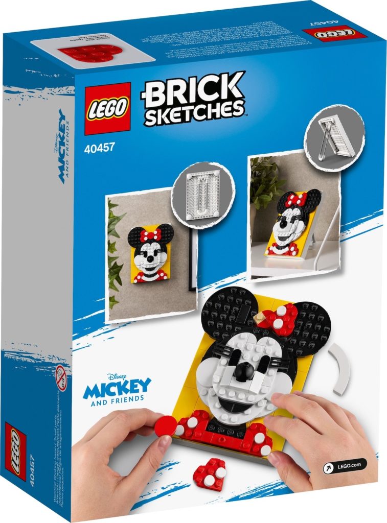 LEGO Brick Skectches Micky & Minnie Mouse