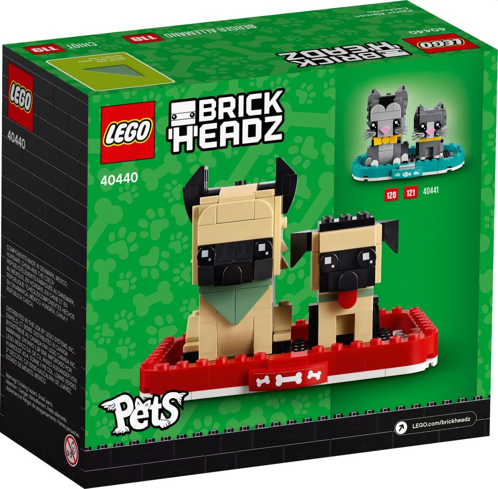 LEGO Brickheadz 2021 zvieratká