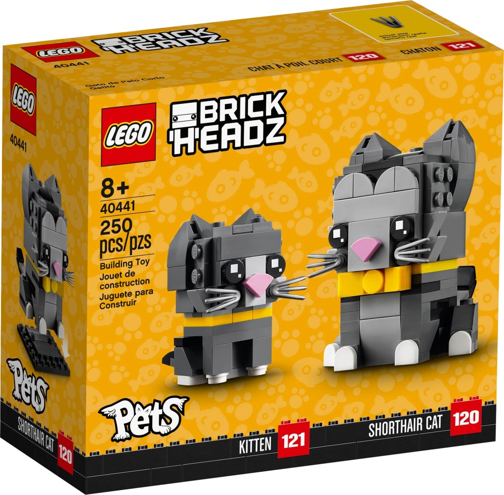 LEGO Brickheadz 2021 zvieratká