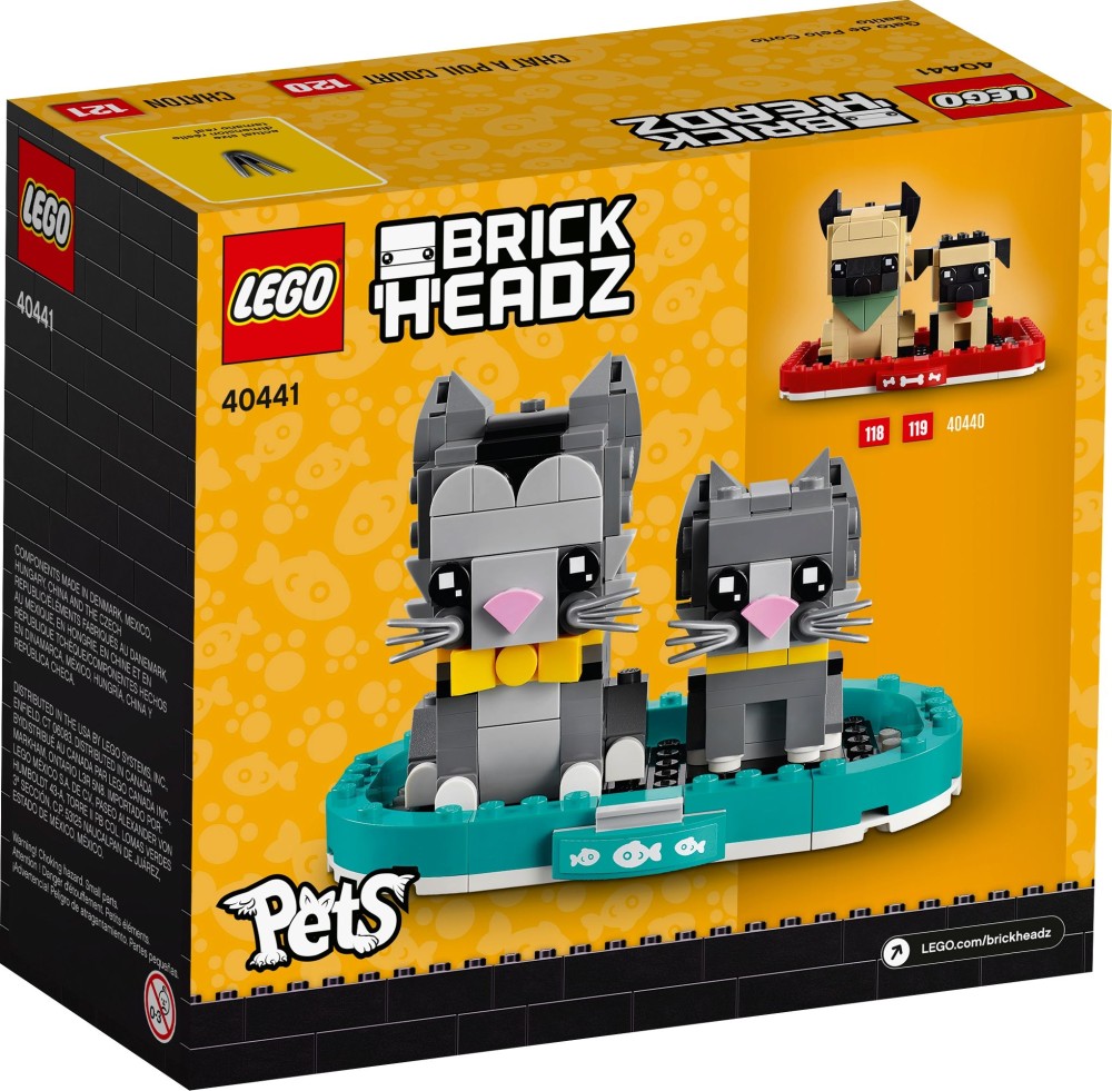 LEGO Brickheadz 2021 zvieratká