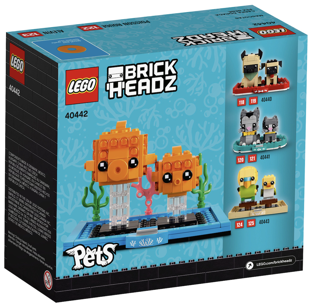 LEGO Brickheadz 2021 zvieratká