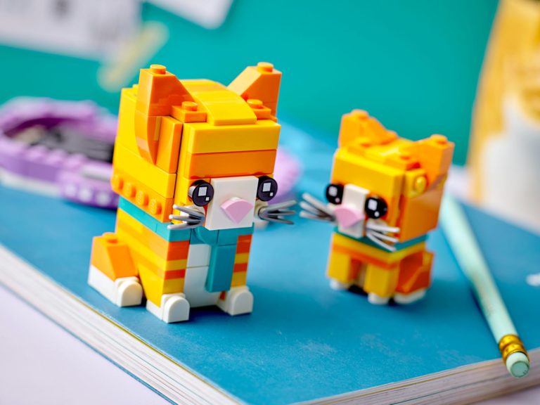 Nové LEGO BrickHeadz Pets prídu v auguste 2021